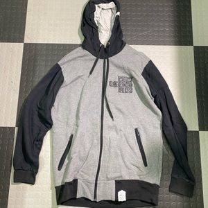 Newschoolers x JIBERISH 🎿 zip up hoodie